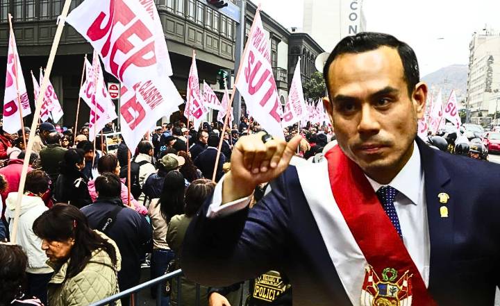 Sutep exige que José Jerí apruebe ley de aumento de pensiones para maestros cesantes y jubilados: "Está en sus manos"