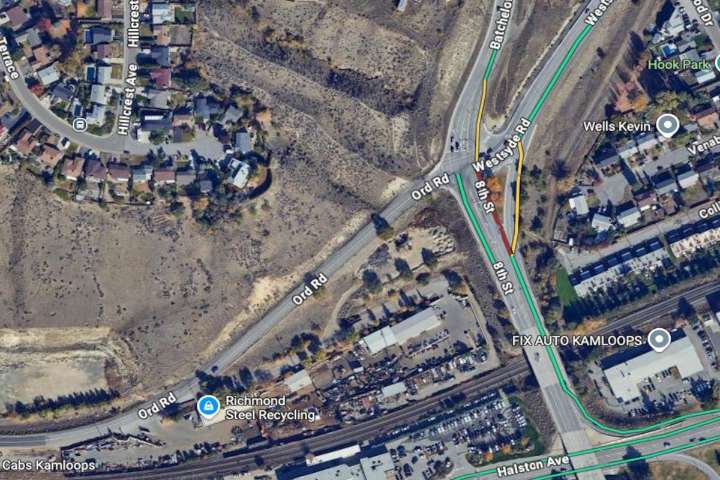 1 dead after transit bus collides with fuel truck in Kamloops
