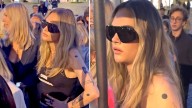 Cara Delevigne looks annoyed as forced to wait in queue after not being recognised