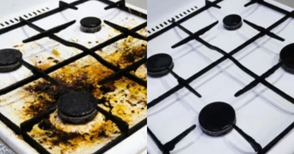 Ni vinagre ni bicarbonato: el sencillo truco para limpiar las hornallas de la cocina en poco tiempo