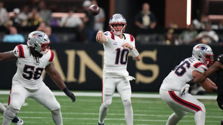 Patriots QB Drake Maye took another step forward vs. Saints