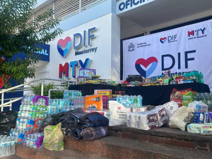 DIF Monterrey abre centro de acopio para apoyar a Veracruz