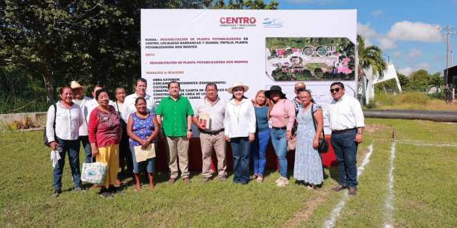 Inicia Yolanda Osuna rehabilitación de potabilizadora Dos Montes en beneficio de 30 mil habitantes