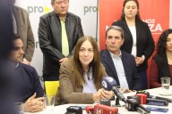 María Eugenia Vidal apoyó en Mendoza a un frente opositor, pese a una diferencia sustancial con su candidato