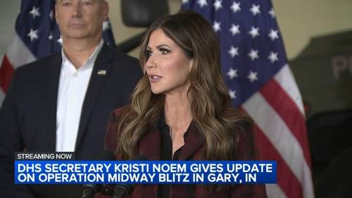 DHS Secretary Kristi Noem rejects Governor JB Pritzker's calls for pause in immigration operations over Halloween