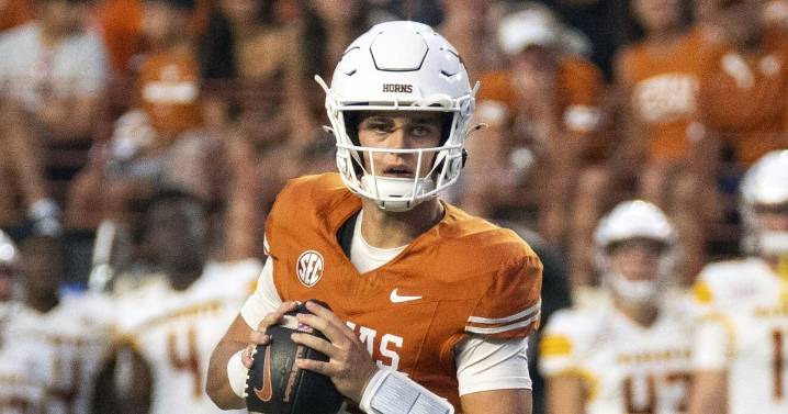 See how far Arch Manning's Texas team has fallen down our weekly SEC power rankings