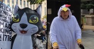 Perdie: Boomers Be Wildin'! Furries and Geriatrics Take Over D.C. During 'No Kings' Protest