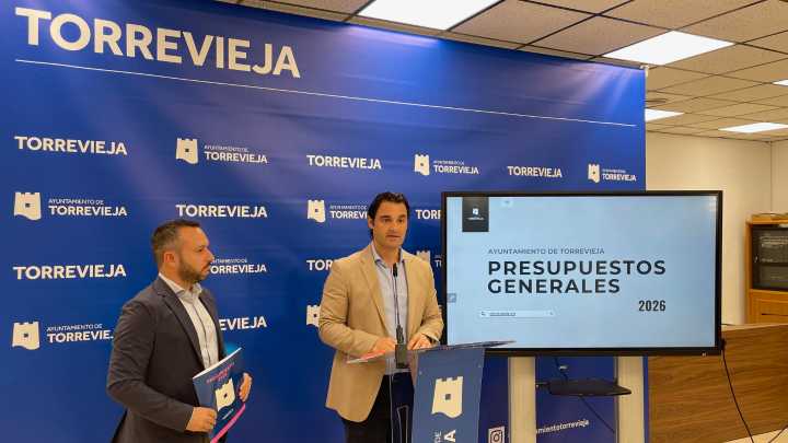 Torrevieja aprueba un presupuesto de 187,7 millones de euros para 2026
