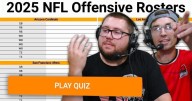Can we name EVERY NFL offensive roster? (NFL Sporcle)