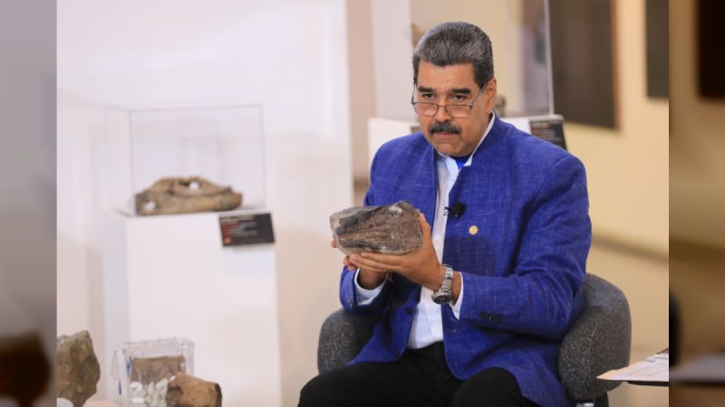 Jefe de Estado presentó un gran hallazgo paleontológico realizado en el estado Táchira