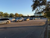 Hampton mobile distribution event sees long lines amid threats to federal food programs