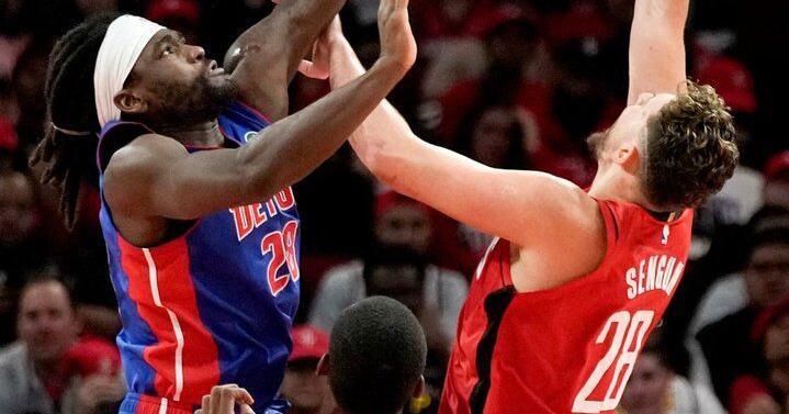 Cunningham's late free throws help Pistons beat Rockets 115