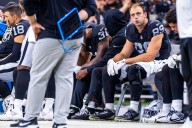 Raiders’ Brock Bowers misses practice with knee injury before Colts game