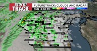 Cloudy with increasing rain chances this evening