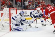 Deadspin | Dylan Larkin's late OT goal propels Red Wings past Lightning