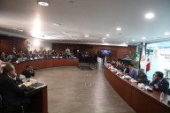 Se reúnen senadores con autoridades estadounidenses por impacto del cierre del Puente Córdova