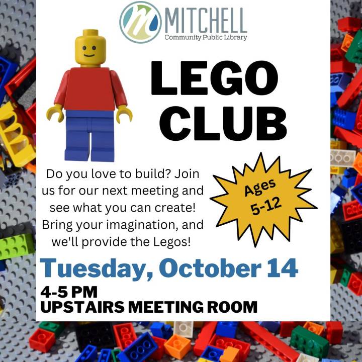 Mitchell Library LEGO Club to meet October 14