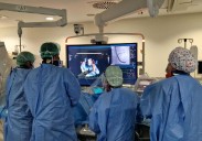 El HUCA, pionero en España: utiliza una nueva sonda que ofrece imágenes 3D del interior del corazón en tiempo real