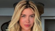 En corpiño y pantalones, Wanda Nara mostró su nuevo abdomen y un detalle no pasó desapercibido