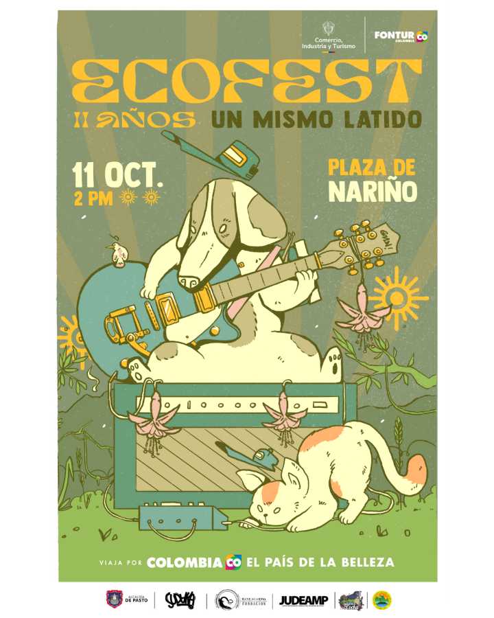 ECOFEST celebra 11 años promoviendo conciencia ambiental y cultura en Pasto
