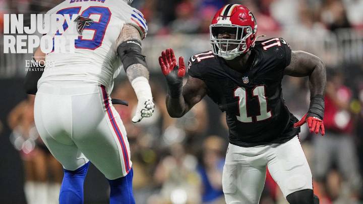 Falcons injury report: Jalon Walker, Billy Bowman Jr. ruled out vs. 49ers