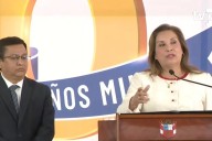 Presidenta Dina Boluarte anuncia que se firmará Pacto por el Perú