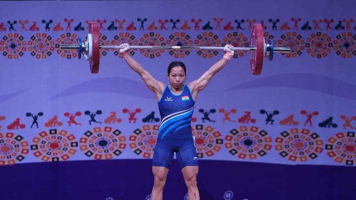 World Weightlifting Championships: Olympic medalist Mirabai Chanu wins silver