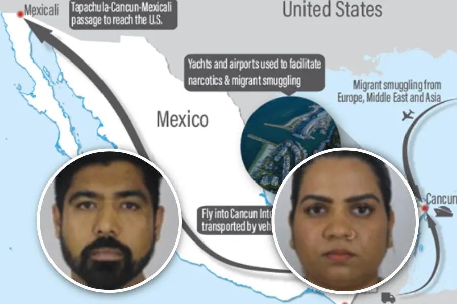 EEUU sanciona a Bhardwaj, un nuevo grupo criminal de México que trafica migrantes