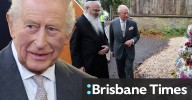 King Charles visits synagogue attack site