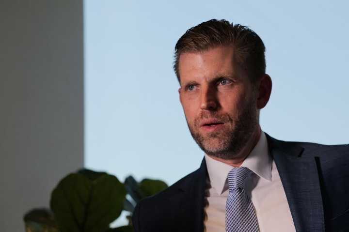 Eric Trump just dropped a big hint as to his father's next target: analyst