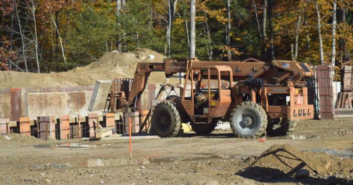 Construction of new Gilford public works building on schedule
