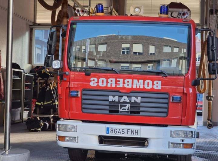 Una mujer herida en el incendio de una vivienda en La Laguna