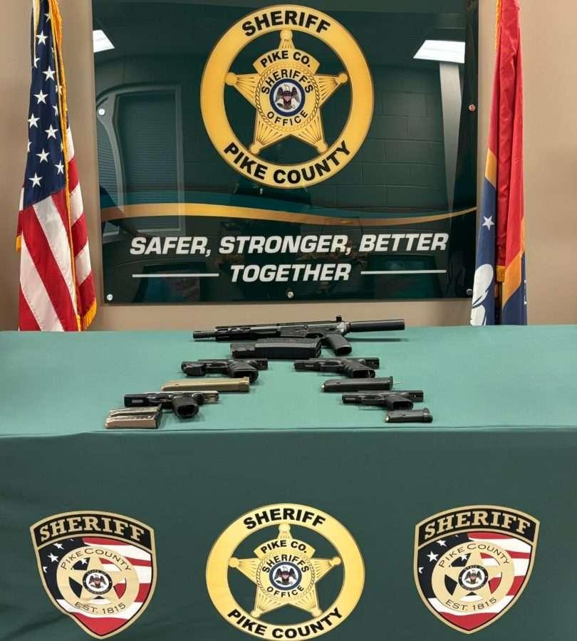Pike County Agencies Team Up with Magnolia Police; Firearms Recovered
