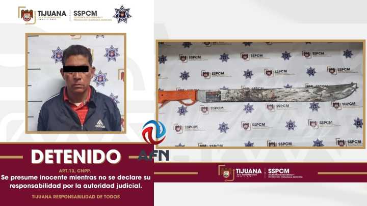 Lesionó a un hombre con machete; discutieron por una bocina