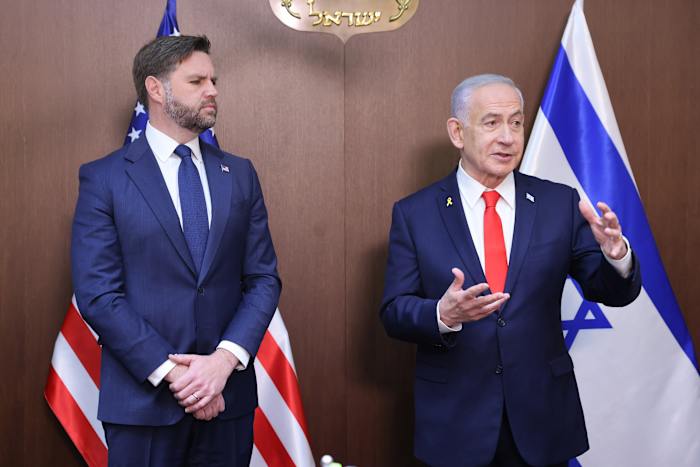 Vance and Netanyahu meet to push Gaza ceasefire agreement forward