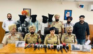 Five gangster aides nabbed with illegal arms near BSF HQs