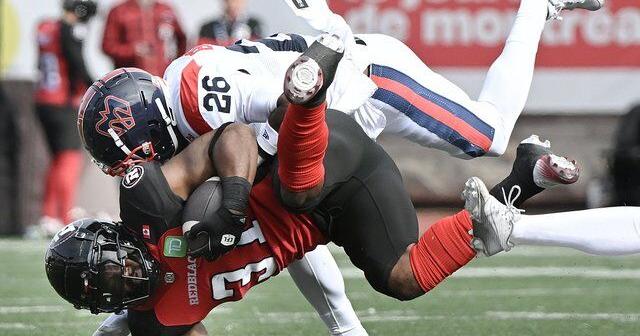 Alouettes topple lowly Redblacks 30-10 for fourth straight victory