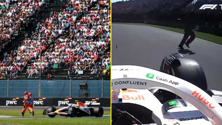 'I could've killed them' - F1 star rages as unseen footage shows marshals run across track mid