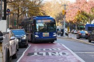 Four new MTA buses now have cameras to catch cars illegally parked, improperly using bus lanes