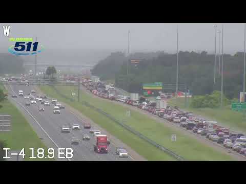 Traffic backed up on I-4 westbound lanes after deadly crash in Plant City