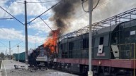 Dron ruso ataca tren en Ucrania causando daños en la ruta Kramatorsk