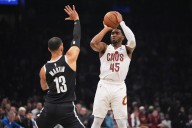 Mitchell scores 35 as Cavaliers outlast Nets 131