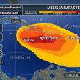 Tropical Storm Melissa to become a hurricane in Caribbean, pose major flooding danger