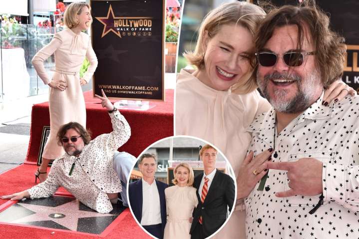 Jack Black steals the show at Naomi Watts' Hollywood Walk of Fame star ceremony