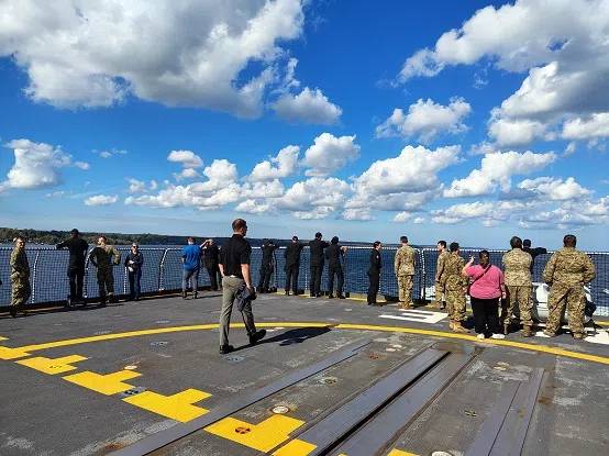 Hundreds Toured The Navy’s HMCS Margaret Brooke In Owen Sound