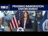 Kristi Noem praises Florida immigration enforcement