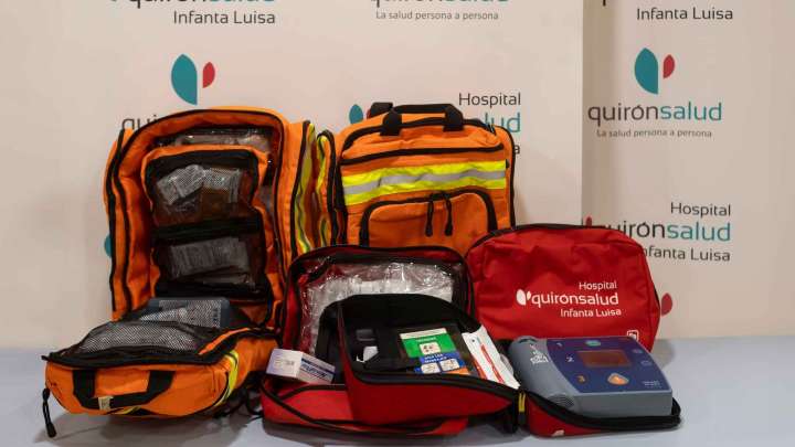 Quirónsalud Infanta Luisa colabora con el servicio médico de la Misión de la Esperanza de Triana 2025