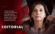 Boluarte decide mantenerse ajena a la realidad