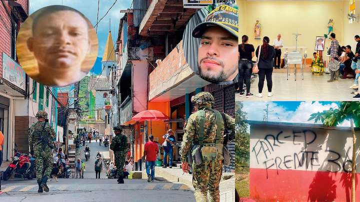 Así se vive el horror de la guerra en Briceño, el primer pueblo de Antioquia tomado por las disidencias de las Farc