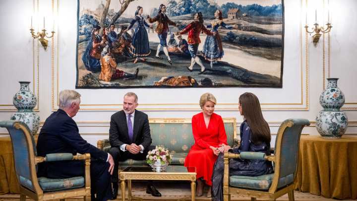 Los reyes inauguran en Bruselas el festival Europalia dedicado a España con Goya como figura central
